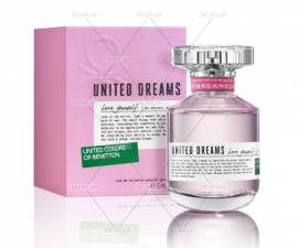 Купить женскую туалетную воду united dreams love yourself
