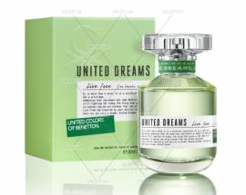 Купить женскую туалетную воду United dreams live free на разлив оптом
