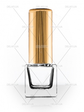 Флакон Квадрат 7 мл золото